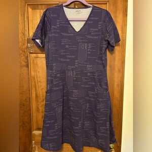 Svaha Hello World Rosalind A line Women's Dress, size L